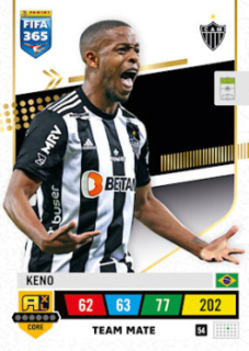 Keno Clube Atletico Mineiro 2023 FIFA 365 Team Mate #54